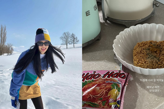 Hyomin (T-ara) bất ngờ khen ngợi món ăn phổ thông của Việt Nam