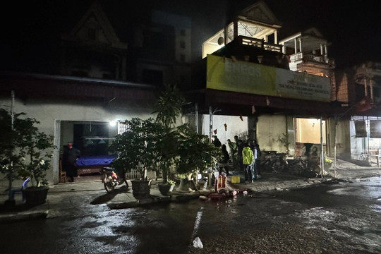 3 mẹ con thiệt mạng trong vụ cháy nhà ở Thanh Hóa