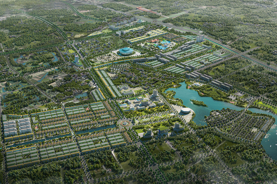 Hà Nam khởi công tổ hợp dự án Khu đô thị mới Bắc Châu Giang 35.000 tỷ đồng