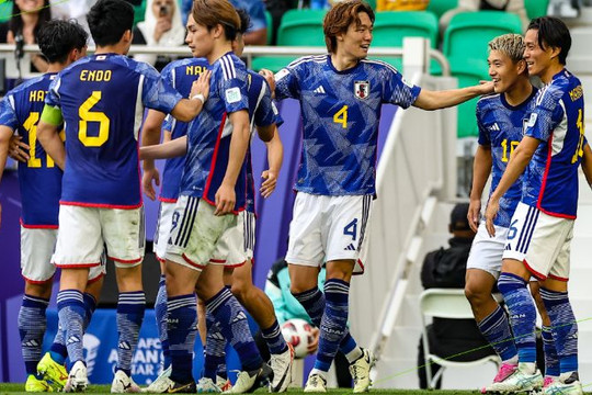 Tuyển Nhật Bản giành vé vào tứ kết Asian Cup 2023