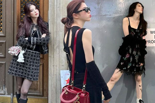 Style diện đồ tối màu của Han So Hee: Không hề cộng tuổi cho người mặc, luôn sang trọng và chuẩn mốt