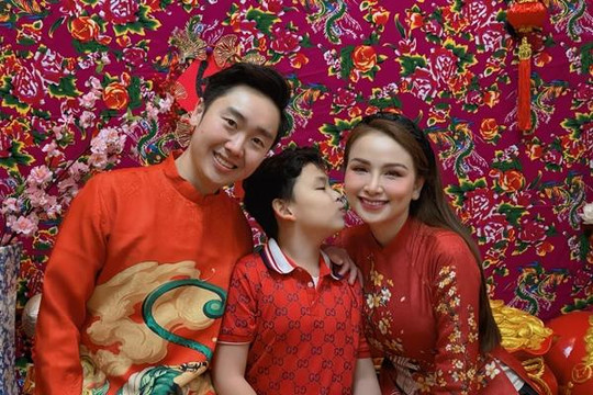 Hoa hậu Diễm Hương lần đầu công khai chồng Việt kiều Canada mới cưới