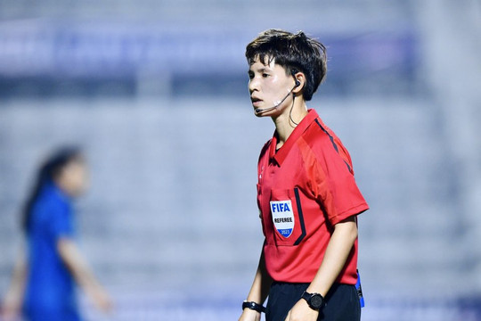 Hai trọng tài Việt Nam làm nhiệm vụ ở vòng chung kết U20 nữ châu Á 2024