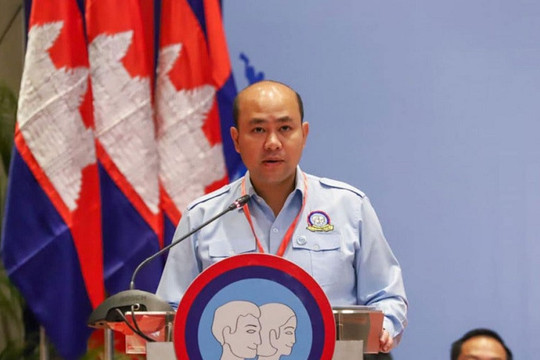 Con trai út ông Hun Sen được bầu làm phó thủ tướng Campuchia