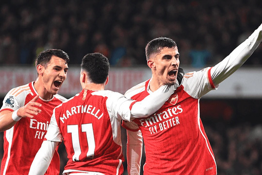 Arsenal lập kỷ lục ấn tượng, HLV Arteta vui mừng khôn xiết