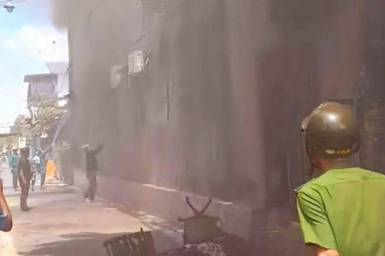 Cháy tiệm cầm đồ tại Đồng Nai khiến 1 người tử vong, 1 người bị thương