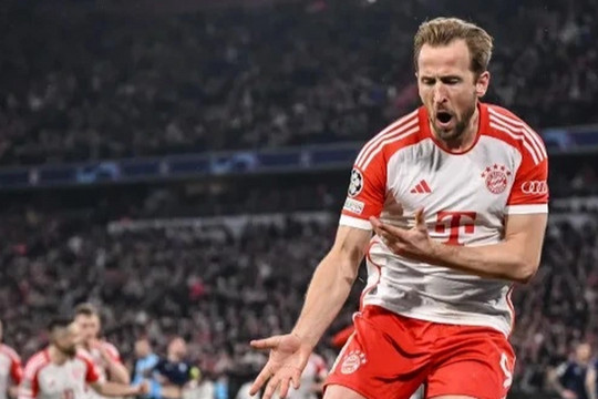 Harry Kane chói sáng, Bayern Munich giành vé vào tứ kết Champions League