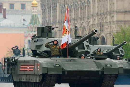 Tại sao xe tăng chiến đấu chủ lực T-14 Armata chưa tham chiến ở Ukraine?
