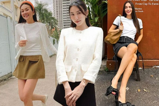 Mỹ nhân Việt gợi ý 4 kiểu chân váy ngắn đáng sắm nhất vì cứ mặc là trẻ ra vài tuổi