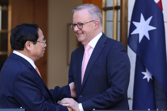 Tuyên bố chung về việc Việt Nam và Australia chính thức nâng cấp quan hệ