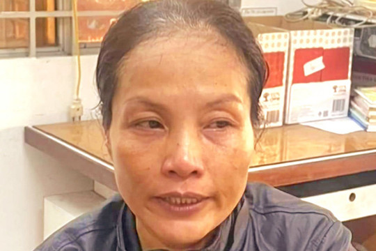 Người phụ nữ trốn truy nã bị bắt khi đến thăm nhà bạn trai ở Long An