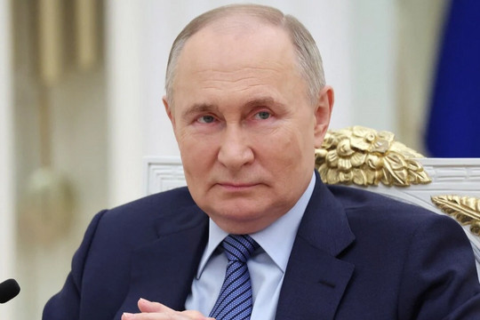 Ông Putin tái đắc cử tổng thống Nga