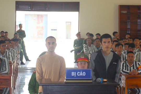 Hai phạm nhân trốn khỏi Trại giam Xuân Hà tiếp tục lãnh án