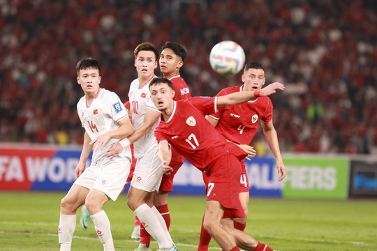 Bảng xếp hạng vòng loại World Cup 2026 khu vực châu Á: Indonesia soán ngôi nhì của Việt Nam