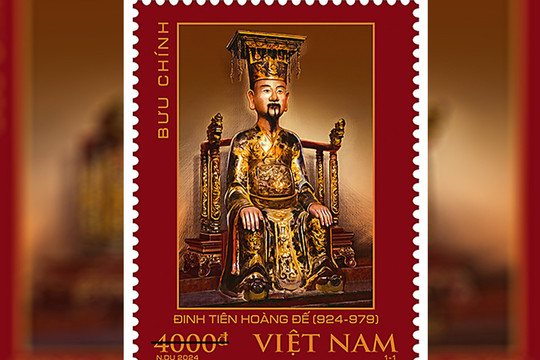 Phát hành tem bưu chính về vị vua khai sinh nhà nước Đại Cồ Việt