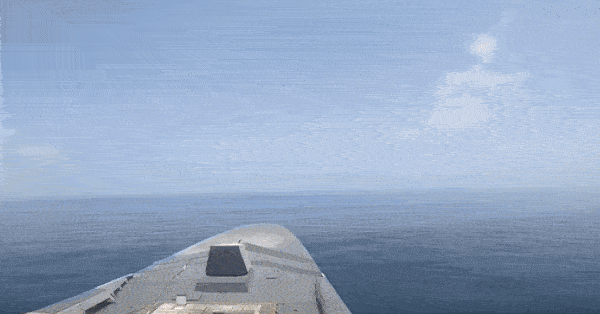 Khoảnh khắc trục hạm Pháp bắn rơi tên lửa đạn đạo của Houthi