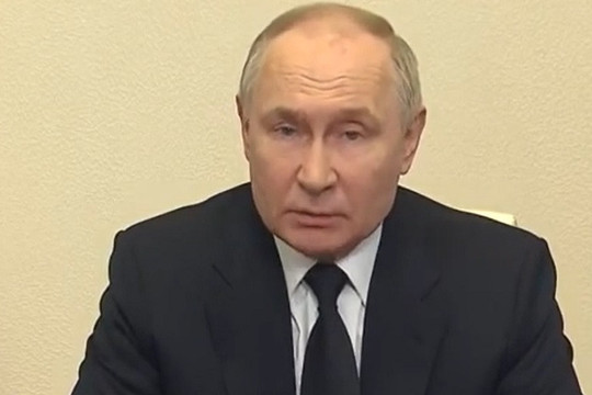 Tấn công khủng bố ở Moscow: Ông Putin tuyên bố quốc tang