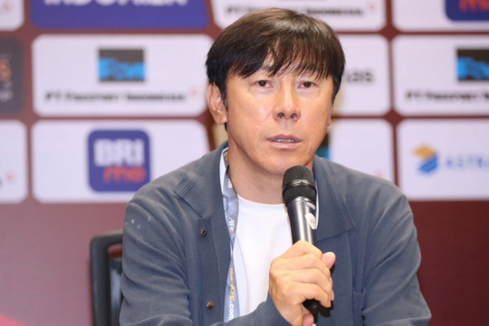 HLV Shin Tae Yong: 'Indonesia may mắn khi thắng tuyển Việt Nam'
