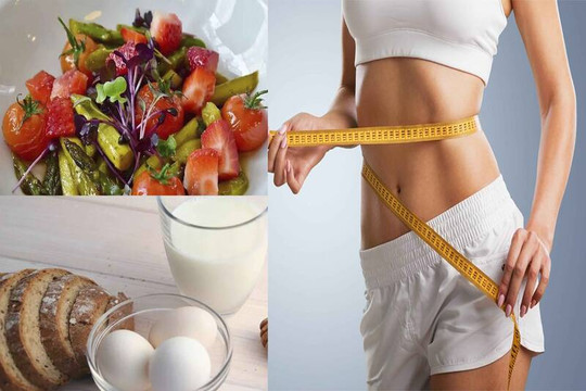 Kiểm soát lượng thực phẩm nạp vào giúp giảm cân, giảm mỡ nội tạng