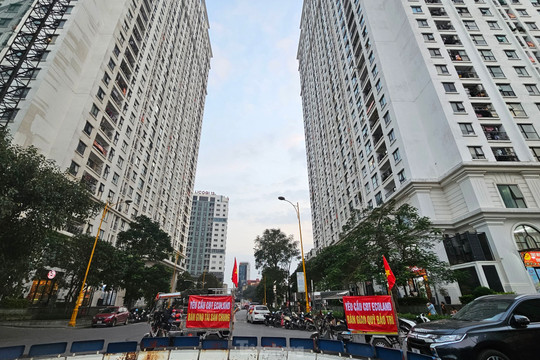 Nhiều chung cư ở quận Hoàng Mai bị 'bêu tên' vi phạm phòng cháy chữa cháy