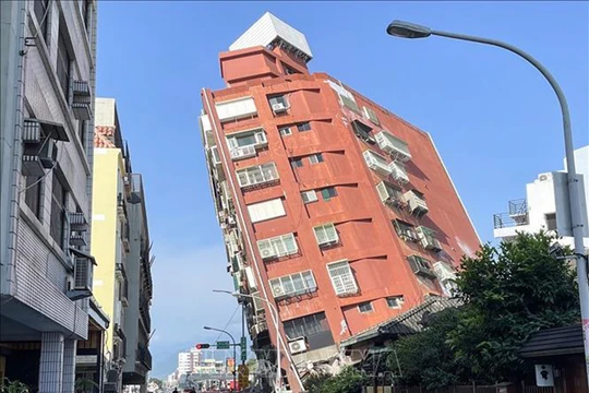 Chưa ghi nhận người Việt thương vong trong vụ động đất ở Đài Loan (Trung Quốc)