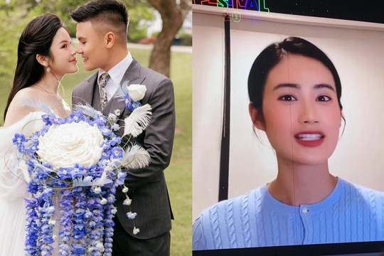  Showbiz 7/4: Ý Nhi xuất hiện tại 'fan meeting' của Thùy Tiên, Chu Thanh Huyền lên tiếng về bó hoa cưới độc lạ
