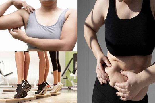 3 bộ phận trên cơ thể bị béo cho thấy bạn cần giảm cân