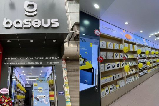 Baseus mở cửa hàng chính hãng thứ 7 trên toàn quốc