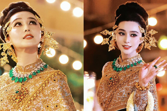 Phạm Băng Băng khiến fan không thể rời mắt trong lễ hội Songkran của Thái Lan