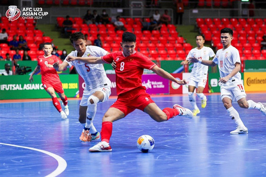 Link xem trực tiếp Futsal: Futsal Việt Nam chạm trán Trung Quốc