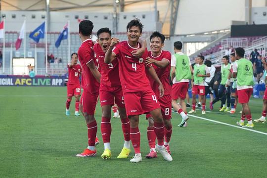 U23 Indonesia tiếp nối U23 Thái Lan tạo bất ngờ ở giải U23 châu Á 2024