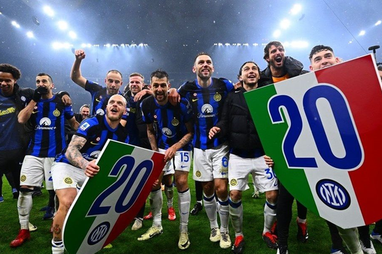 Tổng hợp tin bóng đá ngày 23/04/2024: Inter vượt mặt AC Milan về số lần vô địch Serie A