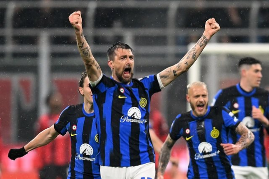 Tổng hợp kết quả bóng đá châu Âu ngày 22, rạng sáng 23/4: Inter Milan lên ngôi vô địch Serie A