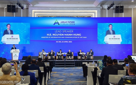 Phiên toàn thể thứ nhất Diễn đàn Tương lai ASEAN 2024: Phát triển nhanh vì tương lai bền vững