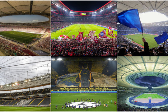Chiêm ngưỡng 10 sân vận động tổ chức EURO 2024