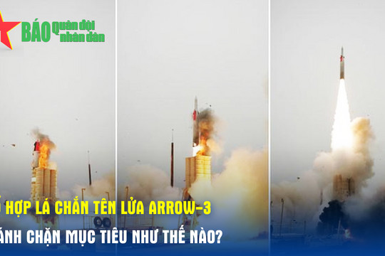 Tổ hợp phòng thủ tên lửa Arrow-3 đánh chặn mục tiêu như thế nào?