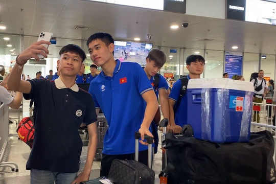 U23 Việt Nam về nước sau vòng chung kết U23 châu Á