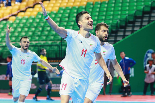 Đánh bại Thái Lan, Iran lần thứ 13 vô địch giải futsal châu Á
