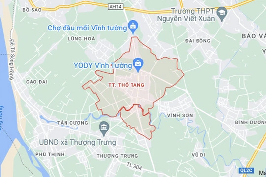 'Thị trấn tỷ phú' Thổ Tang ở Vĩnh Phúc có bị sáp nhập?
