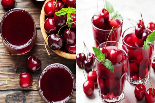 4 lợi ích của nước ép cherry đối với người axit uric cao