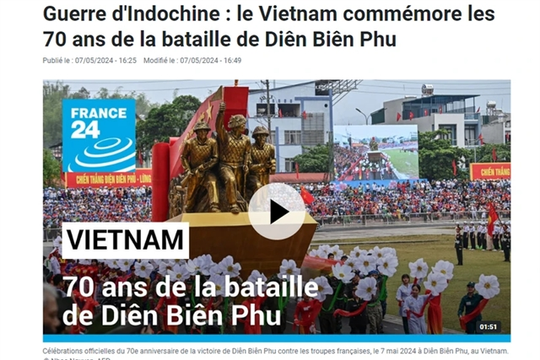 French media reflect on 70th anniversary of Điện Biên Phủ Victory