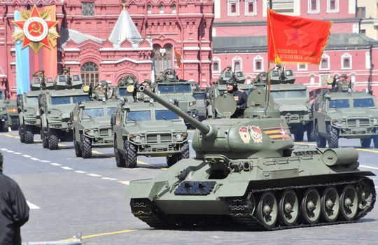 ​Những hình ảnh về các lực lượng tham gia duyệt binh Ngày Chiến thắng tại Moscow
