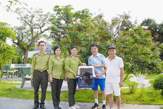 Cúc Phương National Park rescues extremely rare gibbon