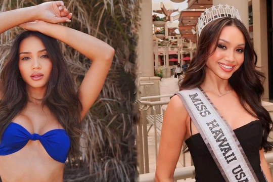 Vẻ ngoài nóng bỏng của người đẹp gốc Việt bất ngờ trở thành Hoa hậu Mỹ