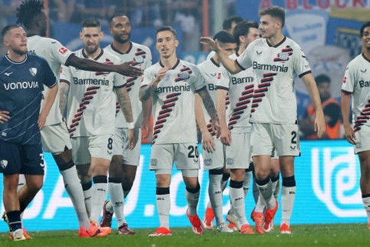 Leverkusen nối dài chuỗi trận bất bại lên con số 50