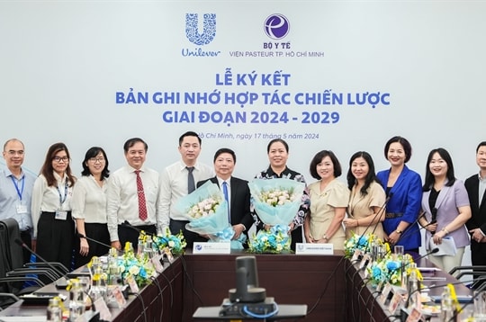 Unilever Vietnam and the Pasteur Institute of HCM City continue jointly enhancing quality of life and improving Vietnamese health

