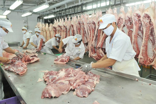 Thịt lợn tăng giá, cổ phiếu chăn nuôi 'đua trần'