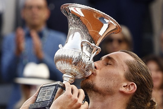 Zverev vô địch Rome Masters 2024