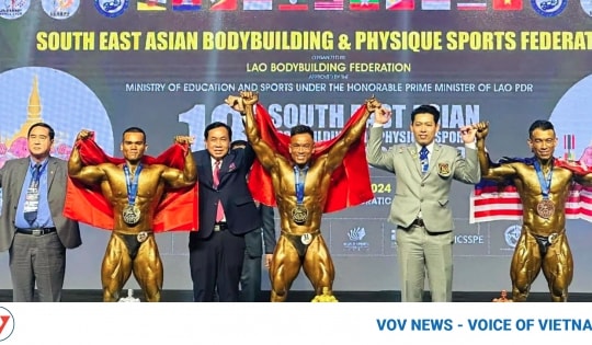 Vietnam tops SEA bodybuilding and physique sports championships