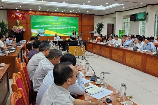 Officials promote science and technology in agriculture